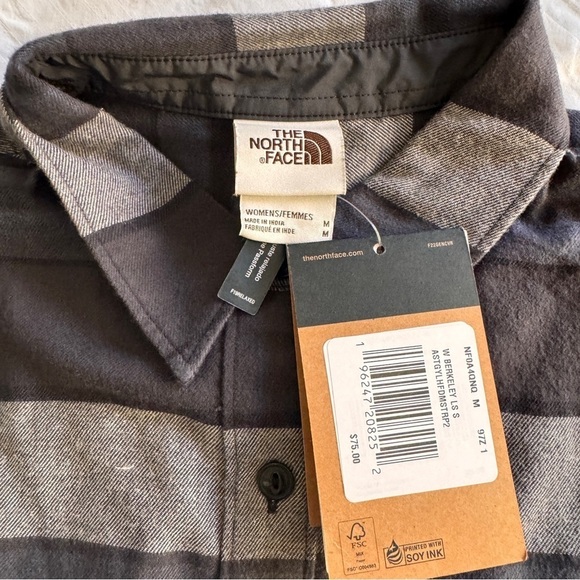 The North Face Women's Berkeley Flannel - Size Medium - New With Tags! - Picture 5 of 9